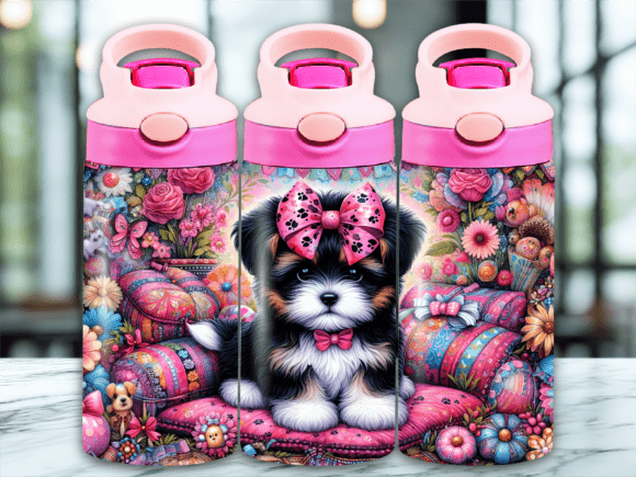 3D Corgi Puppy Flip Top Kids Tumbler Png: A Digital Asset for Modern Creators