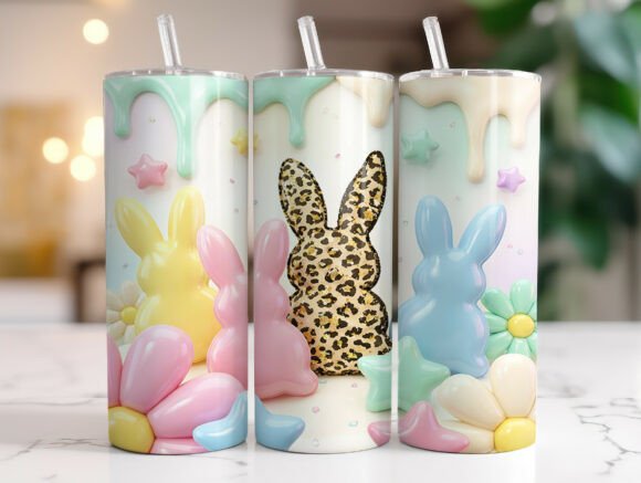 3D Inflated Easter Bunny Tumbler Wrap: A Practical Guide for Creators