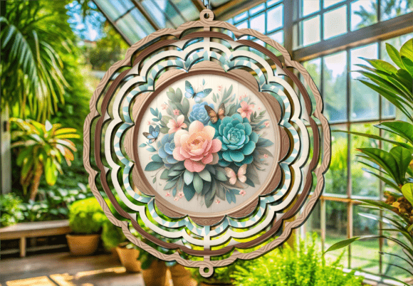 Bringing Life to Outdoor Spaces with the 3d Floral Protea Garden Wind Spinner