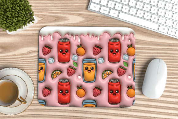 Evaluating the 3D Puff Cans Fruits Summer Mouse Pad Design
