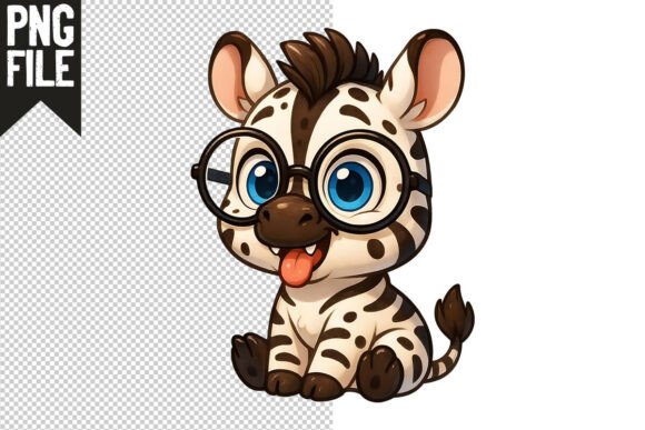 Funny Sarcastic 3D Zebra Face PNG Clipart